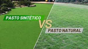 pasto en rollo vs pasto sintetico